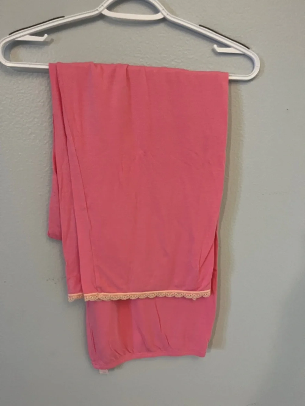 NWOT Victoria's Secret Pink Lace Trim Chemise